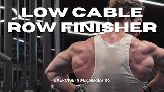 Build A COLOSSAL BACK with this finisher | Exercise Index Series 06