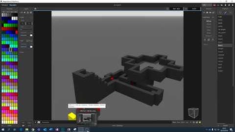 Magica Voxel Level Explained
