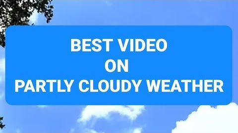 #Partly #Cloudy Weather ⛅#photooftheday #videooftheday #cloudyday #partlycloudy #weather #cloud