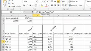 Excel Chapter 3 Video 2