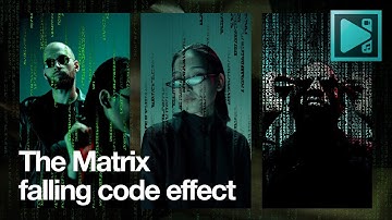 How to add Matrix falling code effect to your video using VSDC Pro