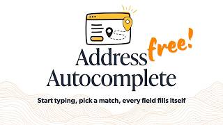 Free address autocomplete for WordPress forms, plus what Premium adds