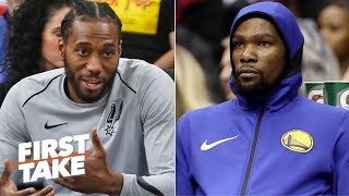 KD should've taken a page out of Kawhi's book and refused to play - Max Kellerman | First Take