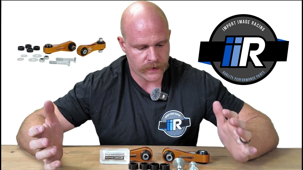 Whiteline Adjustable Rear Sway Bar End Links for WRX, STI & BRZ | KLC231