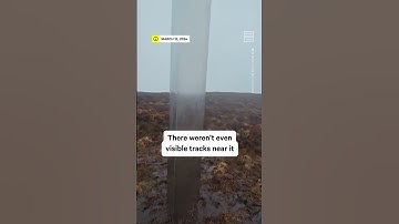Mysterious Steel Monolith Appears in Wales 👀