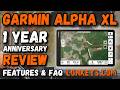 Garmin Alpha XL | Year One Review | Features and FAQ - 2026