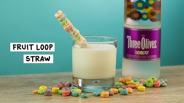 Froot Loops Straw