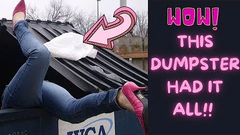 WOW!!  DUMPSTER DIVING IN DENVER!   CHECK OUT ALL ...