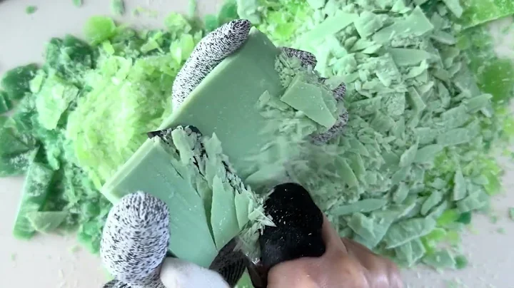 Oddly Satisfying Soap Carving | Crunchy Soap Cutting | No Talking ASMR #soap