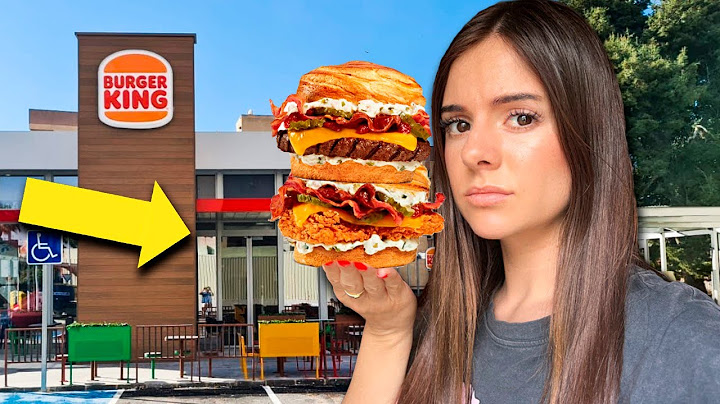 TRYING DABIZ MUÑOZ'S BURGERS WITH BURGER KING 🍔 ARE THEY DISAPPOINTING??