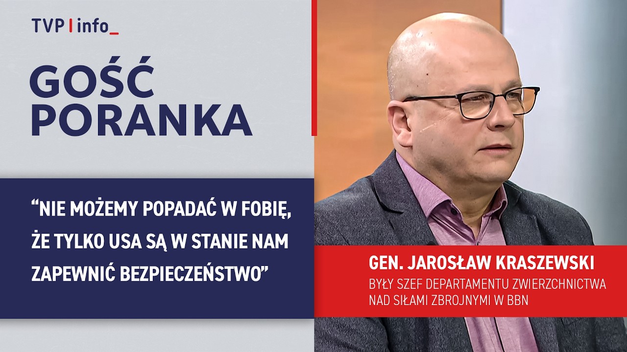 Gen. Kraszewski: pieniądze z SAFE są niezbędne - popieram słowa gen. Kukuły | GOŚĆ PORANKA