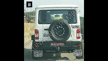 Force Gurkha 5 Door Spied During Testing Launches Before Mahindra Thar 5 Door Force Gurkha5Door 