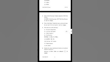 KUK COMPUTER AWARENESS (LEVEL-I) LI- (I) BASIC COMPUTER EDUCATION 2021