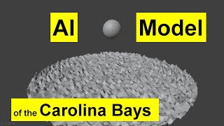 AI Model of the Carolina Bays
This presentation examines whether Artificial Intelligence can produce graphical models that simulate the impacts that created the Carolina Bays.
Michael Owens Jul 20, 2025 video: https://youtu.be/1VCJK5CGSOc
The Neglected Carolina Bays: Ubiquitous Geological Evidence of a Cataclysm.
Amazon: https://amzn.to/4dqrcRY
A. Zamora, A model for the geomorphology of the Carolina Bays, Geomorphology, 282, 209–216. (2017), DOI 10.1016/j.geomorph.2017.01.019
https://doi.org/10.1016/j.geomorph.2017.01.019
LiDAR Visualization Tool for Google Earth by Michael Davias. https://ovoidbasinsurvey.cintos.org/
https://lidar-hrtm.cintos.org/
Python program for fitting ellipses to the Carolina Bays by the least squares method.
https://github.com/citpeks/Carolina-Bays-least-squares-ellipse-fitting
Fit ellipses using a web browser
https://pyscript.com/@ellipses123/ellipse-fitting/latest AI Model of the Carolina Bays