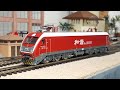 Beautiful HXD1D - heavy passenger train - CMR Line