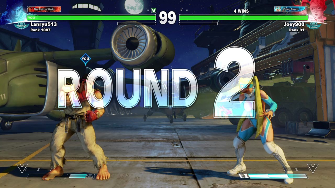 STREET FIGHTER V S2: Ryu (Lanryu513) vs R.Mika(Joey900) Ranked battle