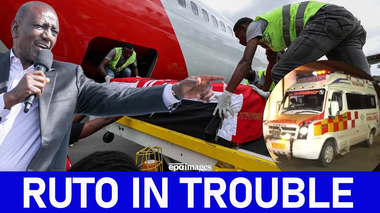 BREAKING: Ruto faces tough questions on Raila's death. 