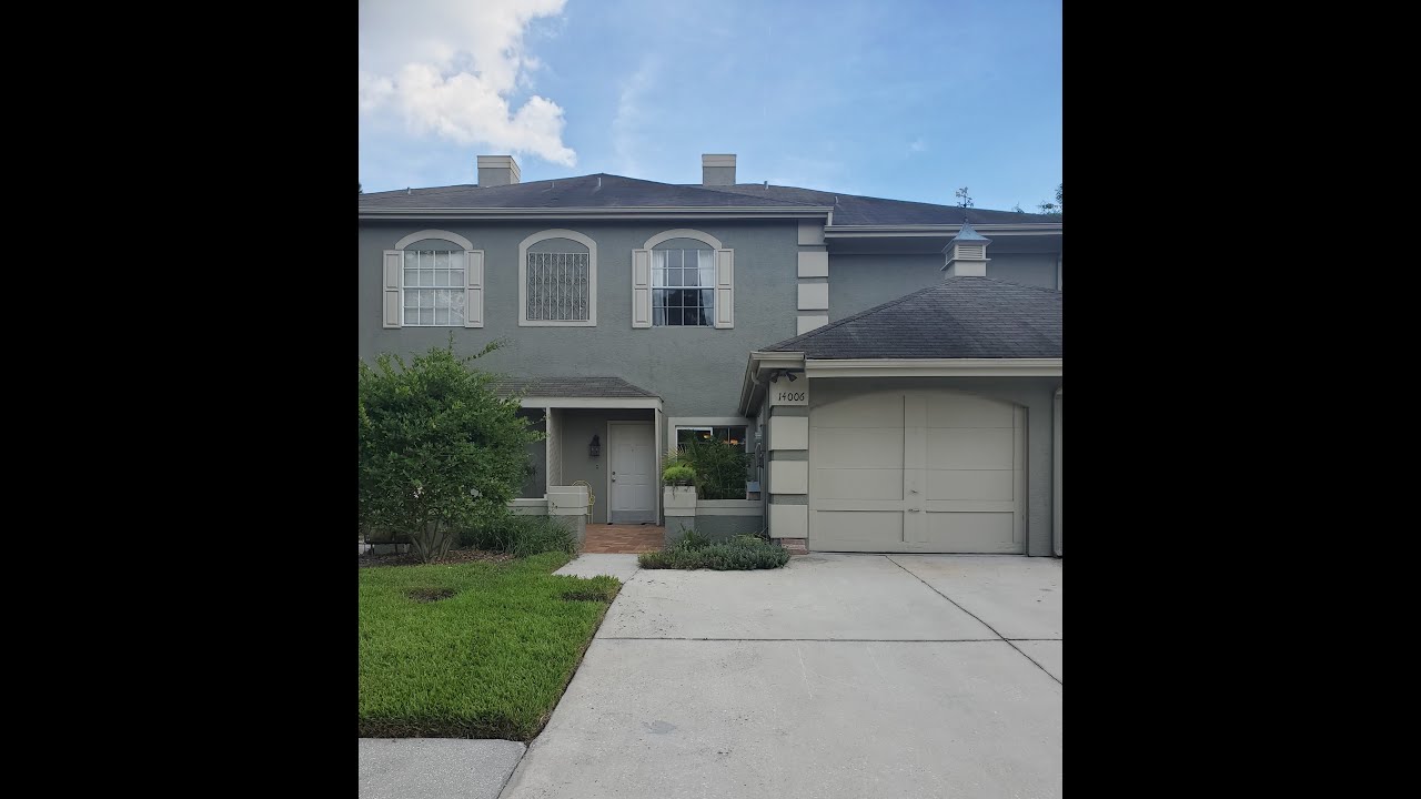 Chardonnay Townhouse in Carrollwood Village YouTube
