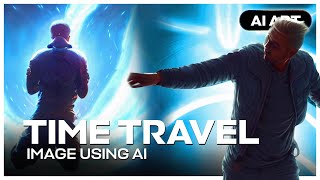 MAKE TIME HOPPING Image using AI (Stable Diffusion)