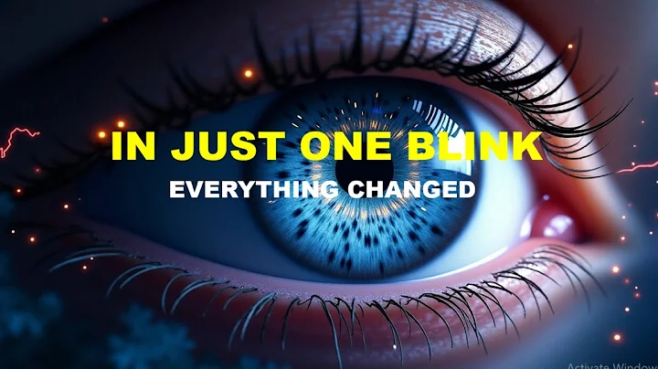 In the BLINK of an EYE: This Happened!