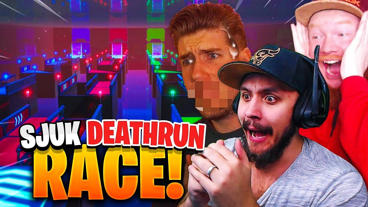 VEM ÄR BÄST PÅ DEAHTRUN??? 3 MAN DEATHRUN RACE MOT L22 & KEVZTER (ROUND 2)