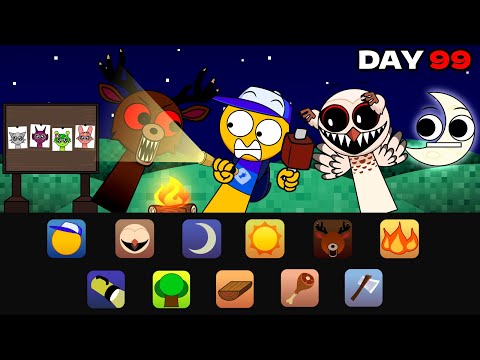 99 NIGHTS IN THE FOREST Sprunki Mod DEER X OWL Version