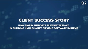 Client Succes Story: Supporting Rijkswaterstaat in building high-quality flexible software systems