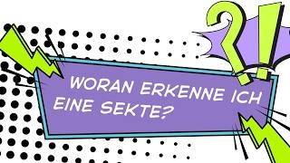 Woran erkenne ich eine Sekte? | Simon Garrecht | ICF Rhein-Main