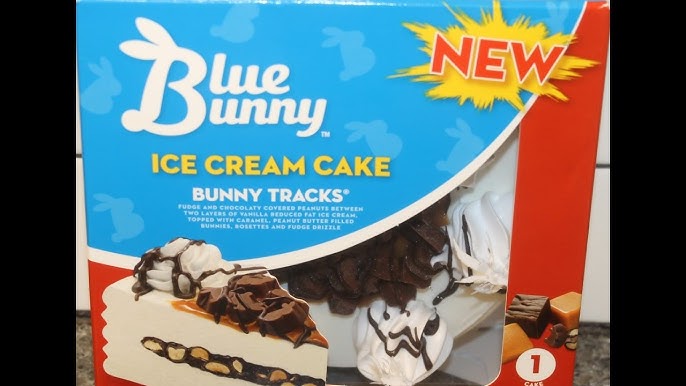 Blue Bunny Ice Cream Cake: Vanilla Bean Blondie Review - Youtube