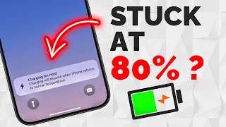 How to Fix iPhone Stop Charging at 80% Limit | iPhone Optimized Charging