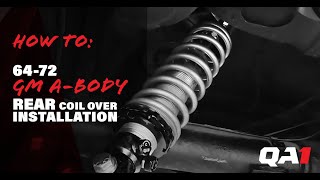 How to: Install the 6472 GM ABody Rear Coilover Kit