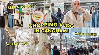 SHOPPING VLOG IN GANGNAM!  BELANJA MURAH DI PASAR BAWAH TANAH HKOREA!  UNDERGROUND SHOPPING!