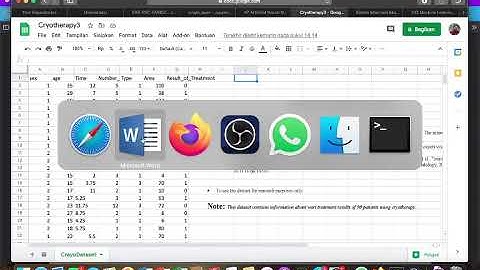 Klasifikasi Data Cryotheraphy metode K-NN dengan Python