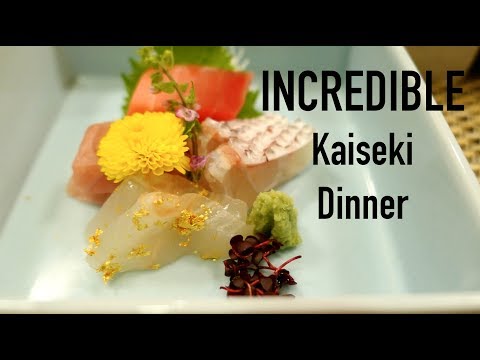 Incredible Japanese Kaiseki Course Dinner Meal | Konansou Ryokan
