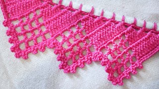 Barrado De Crochê Carreira Única Para Pano De Prato Bico De Crochê
