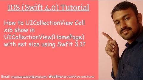 How to UICollectionView Cell xib show in UICollectionView(HomePage) with set size using Swfit 3.1?