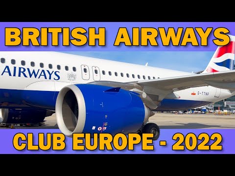 British Airways Club Europe - flying business class in 2022