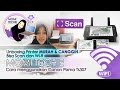 Printer murah berkualitas bawah 1 juta bisa scan dan print dari hp dengan wifi canon ts 307 lengkap