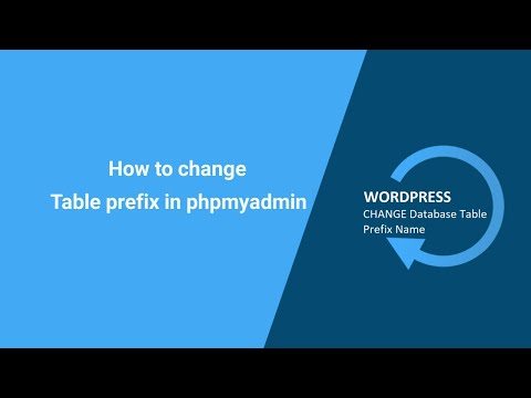 prefix wordpress || database prefix wordpress