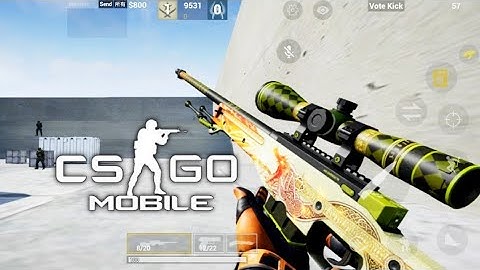 CSGO Mobile Unreal Engine 4 Weapons Showcase