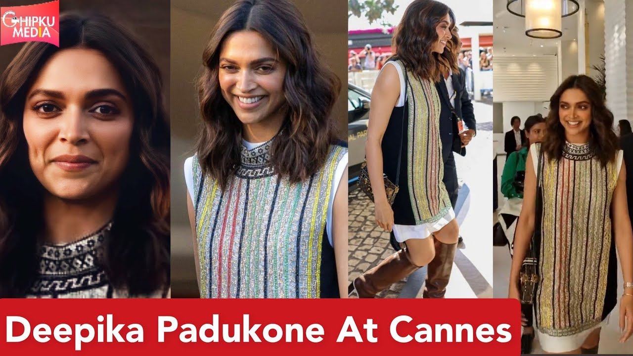 Cannes 2022: Deepika Padukone Attends Cannes Jury Dinner In A Sleeveless Mini Dress & Boots |Fashion