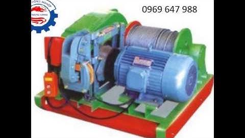 tời kéo mặt đất tốc độ cao 1 tấn 2 tấn 3 tấn 5 tấn Fengxi