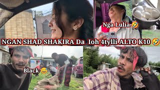 NGAN SHAD SHAKIRA //  Da IOH 4 Tylli ALTO K10 )) Madiang entertainment Group Funny video 🤣