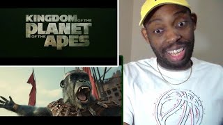 KINGDOM OF THE PLANET OF THE APES TEASER TRAILER REACTION!!!