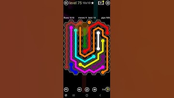 How To Solve Flow Free Hexes 10x10 Mania Level 75 Board Walk Through Solution Walkthrough