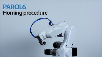 PAROL6 - 3D printed robot arm - Homing