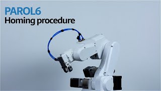 PAROL6 - 3D printed robot arm - Homing