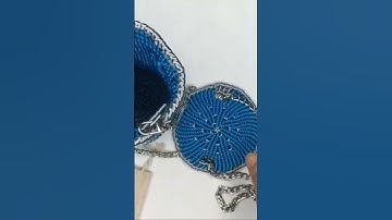 Tutorial available on my channel!! #measuremacrame #macrameideas #macramebag #macramè