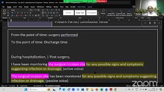 Mr Jacob McCarthy - Right Below Knee Amputation - Writing Lecture - All Professions