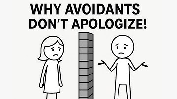 Why Avoidants Struggle to Apologize | The Hidden Psychology Behind Silent Walls